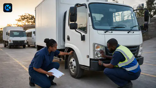 Pre-Trip Vehicle Inspection Checklist for Kenyan Fleets: 20 Checks Before Dispatch